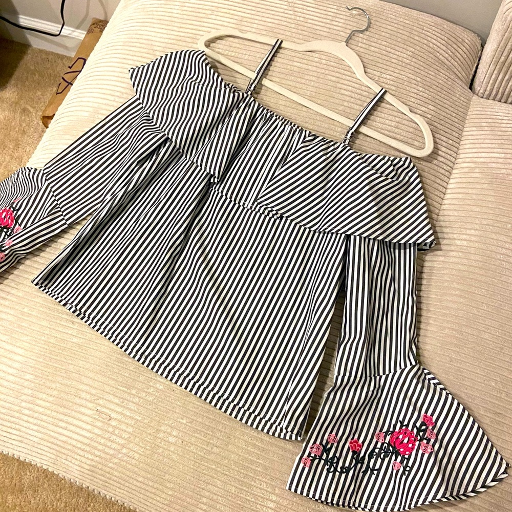 A. Byer off-shoulder top